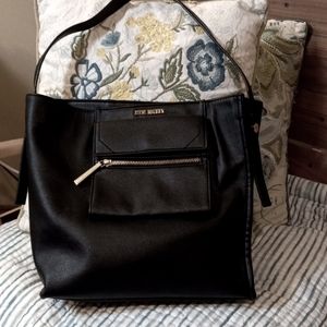 STEVE MADDEN BLACK TOTE